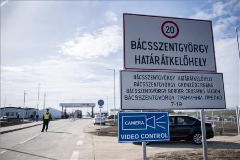 Új határátkelőhely nyílt Szerbia felé